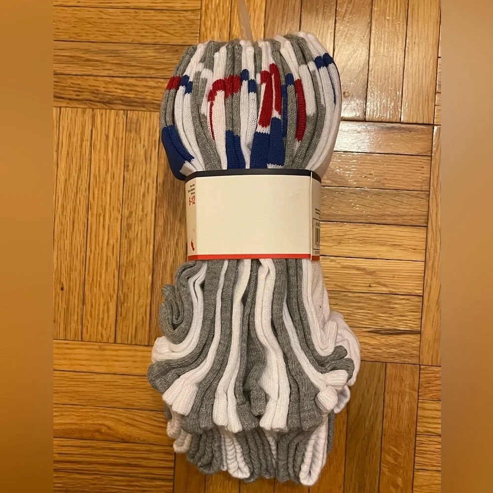 Fila Men's Gray And White No Show Socks 12 Pairs Brand NEW In PACKAGE - Picture 6 of 9